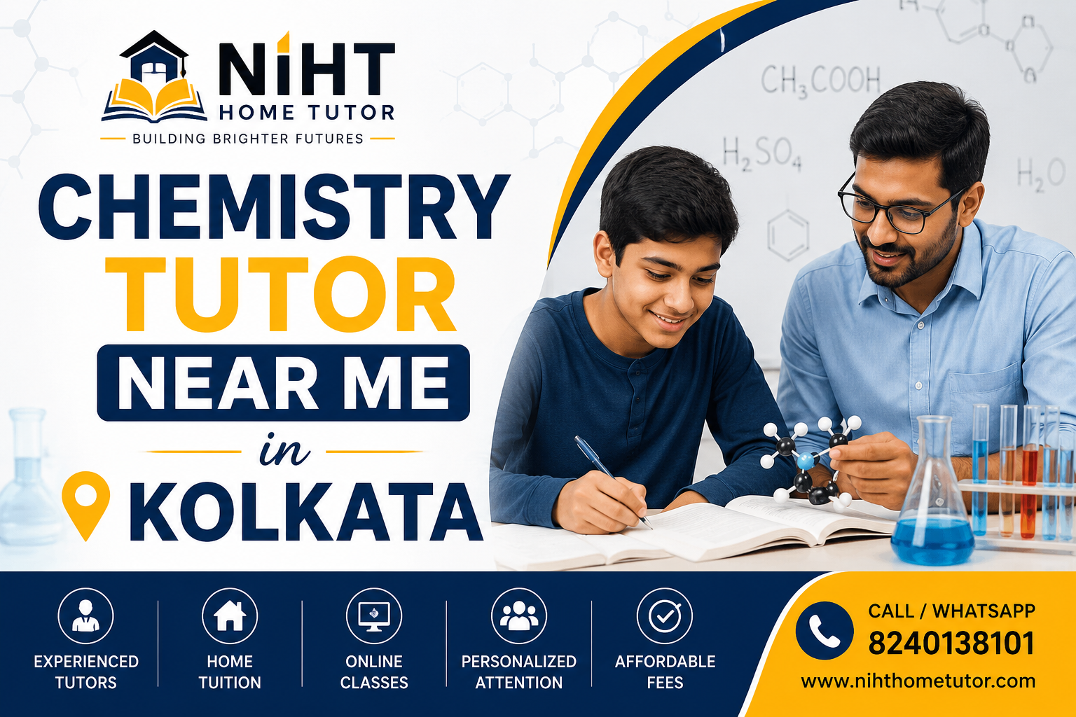chemistry Tutor Near Me in Kolkata