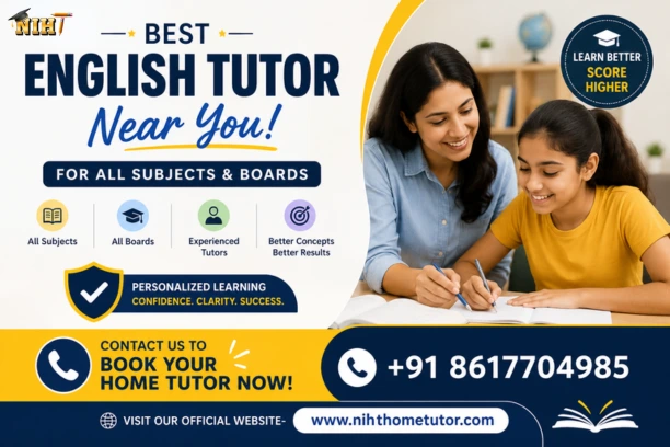 English Home Tutor near me